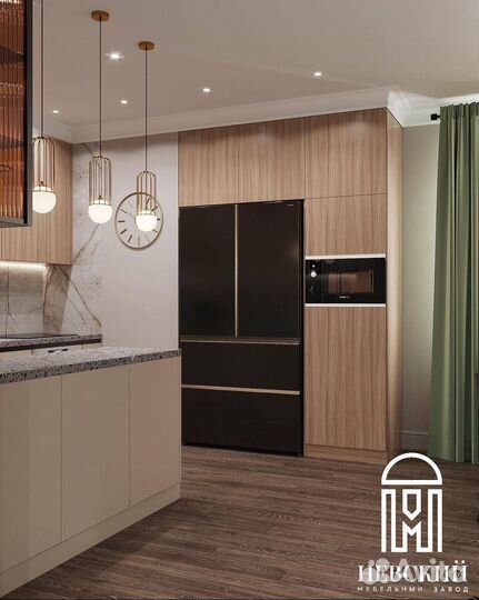 Кухонный гарнитур по индивидуальному проекту