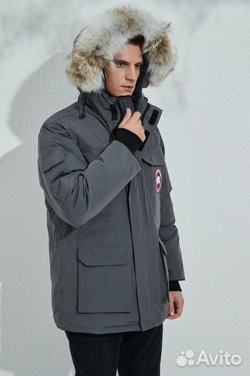Зимняя куртка canada goose Graphite Gray