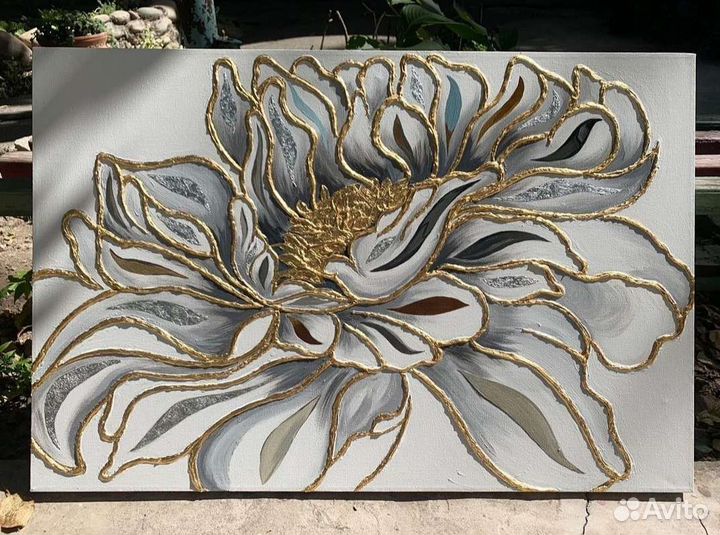 Картина. цветок картина