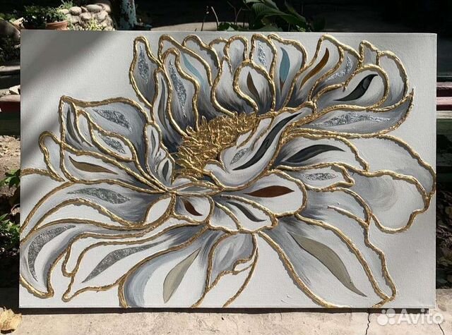 Картина. цветок картина