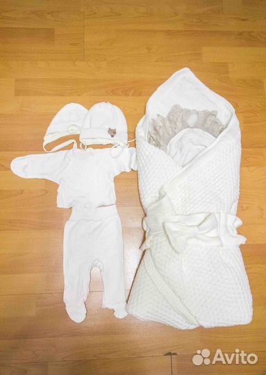 Конверт-плед на выписку из роддома