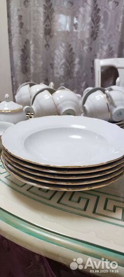 Набор столовой посуды фарфор
