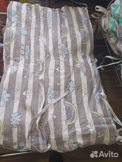 Бортики в детскую кроватку