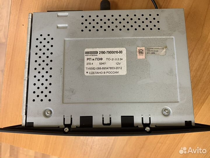 Штатная магнитола Лада Гранта MMC 2190