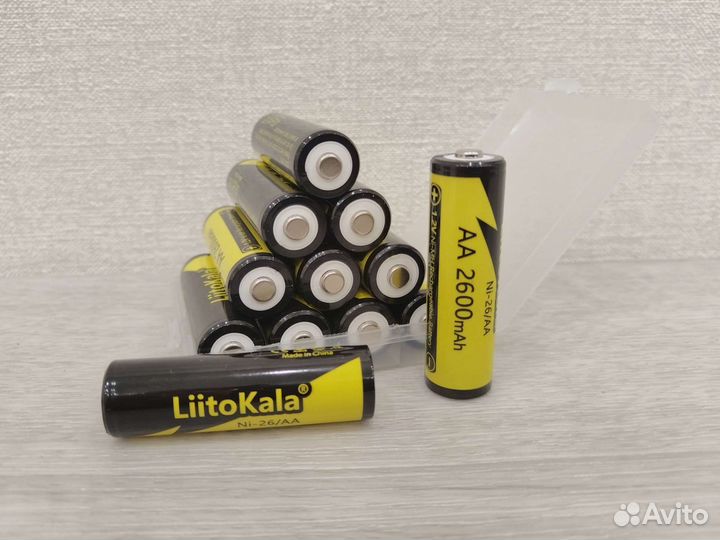 Аккумулятор 2600мач аа литокала оригинал 1.2 1.5v