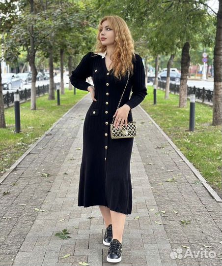 Платье Вязанные