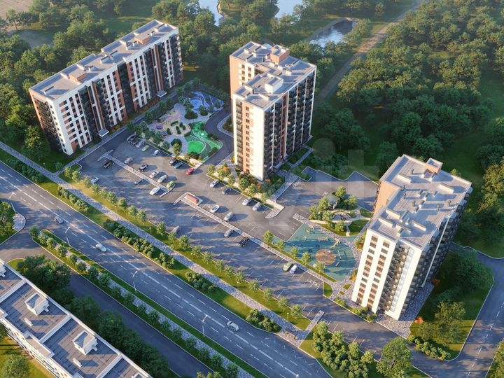 ЖК морепарк универсальное помещение, 54.21 м²