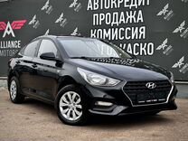 Hyundai Solaris 1.6 AT, 2018, 131 480 км, с пробегом, цена 1 380 000 руб.