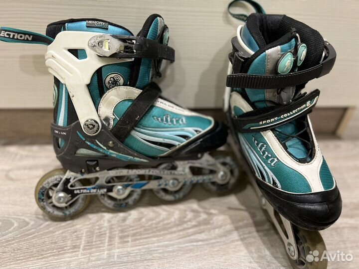 Роликовые коньки детские раздвижные