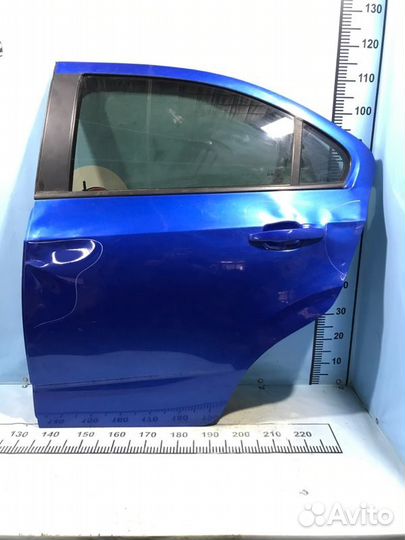Дверь задняя левая Chevrolet Aveo T300 F16D4 1.6