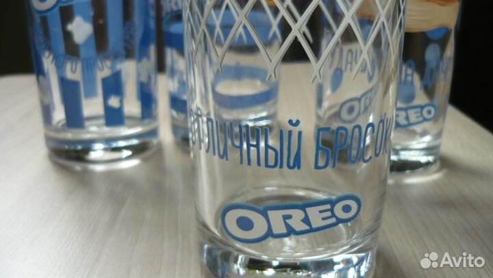 Бокалы фирменные от Oreo