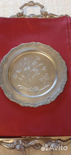 Кашпо медный зольник