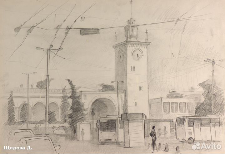 Рисунки карандашом, углем и в см.технике. Часть 23