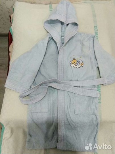 Детский махровый халат