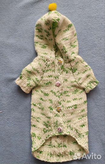 Вязаная одежда на заказ для собачек и кошек