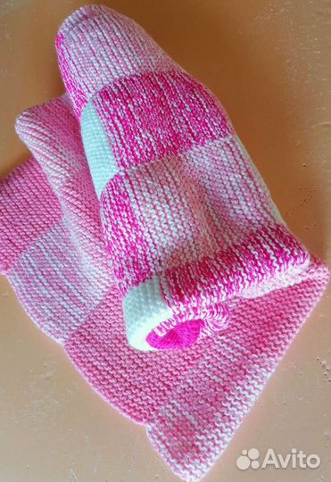 Плед ручной вязки