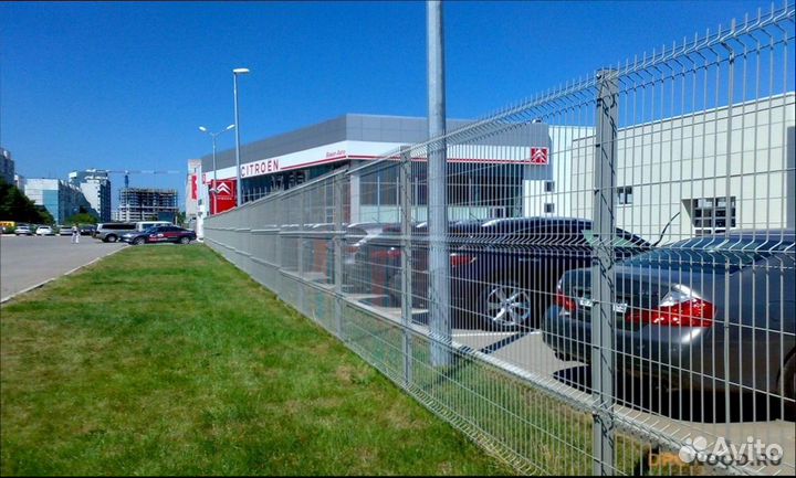 Сетка заборная 3D