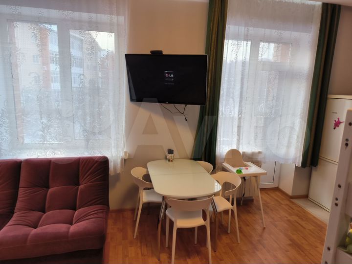 Квартира-студия, 39 м², 2/4 эт.
