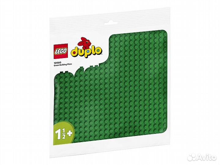 Lego duplo 10980 Зеленая пластина для строительств