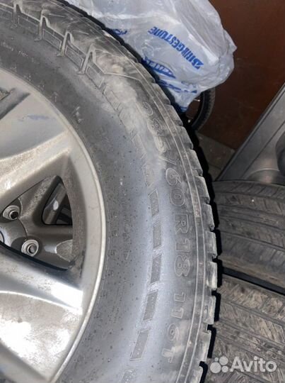 Диски r18 и резина hakapelita 285/60/18 LC 200