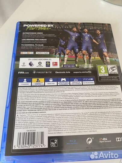 Игры для приставок ps4 Fifa22