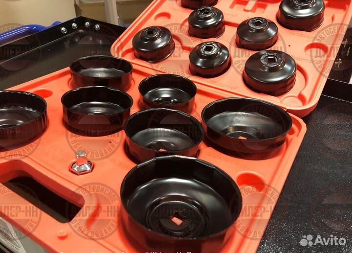 Набор съемников маслянных фильтров Эврика ER-86844