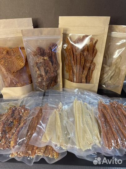 Сушено-вяленое мясо и рыба