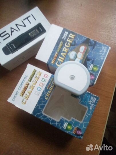 Ночник + 2 юсб порта