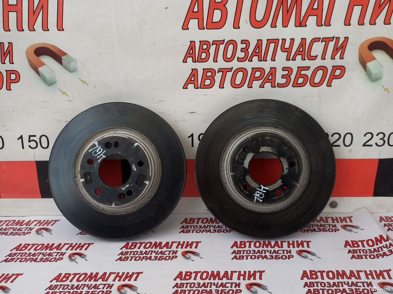 Диск тормозной передний Киа Спортейдж 4 QL 2.4