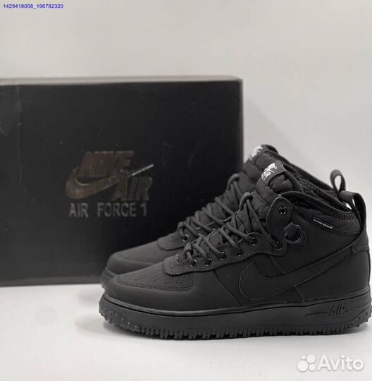 Кроссовки Nike Air Force 1 Duckboot (с мехом) (Арт.91753)