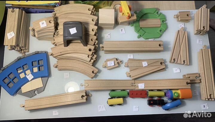 Деревянная железная дорога IKEA