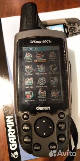 Garmin модель GPSmap 60CSx