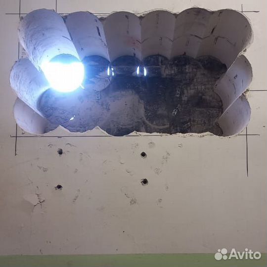 Алмазное бурение отверстий для вентиляции