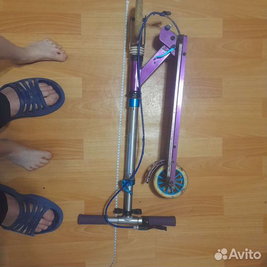 Самокат oxelo до 100 кг.б/у