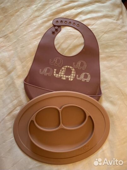 Детская посуда из безопасного силикона