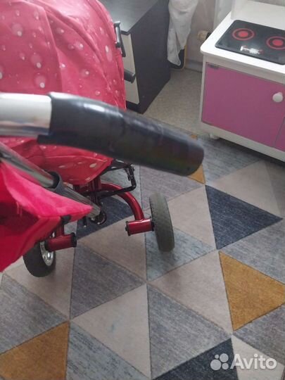 Детский велосипед с ручкой бу