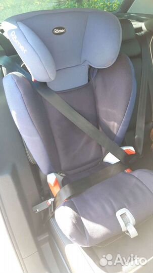 Прокат автокресло бустер 15 36 кг britax romer