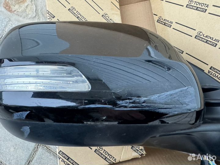 Зеркало правое 20 контактов камера слепые зоны Pra