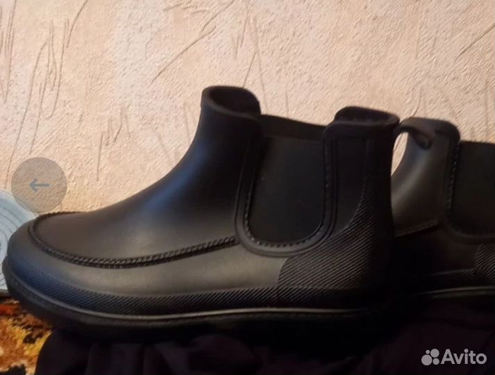 Резиновые ботинки мужские