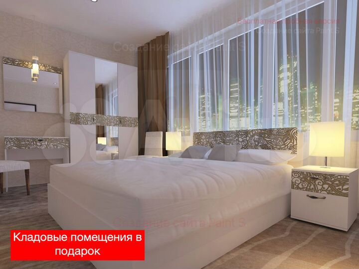 1-к. квартира, 44,6 м², 1/7 эт.