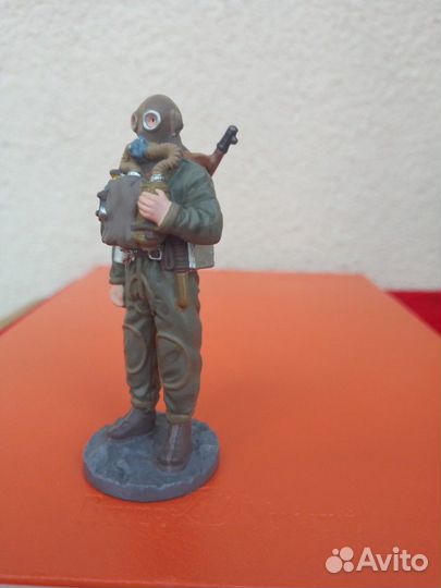 Модель оловянный солдатик Водолаз-разведчик