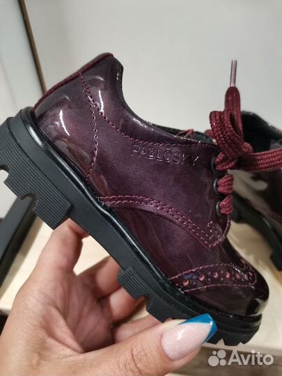 Полуботинки (туфли) для девочки Pablosky 24р