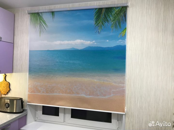 Рулонные жалюзи с фотопечатью