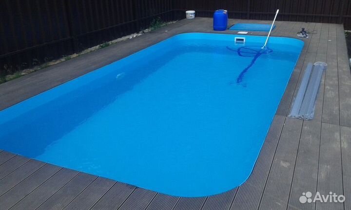 Бассейн 3х5х1,5 из полипропилена