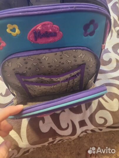 Фирменный ортопедический рюкзак для девочки
