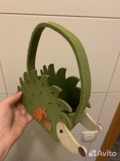 Кашпо из фетра