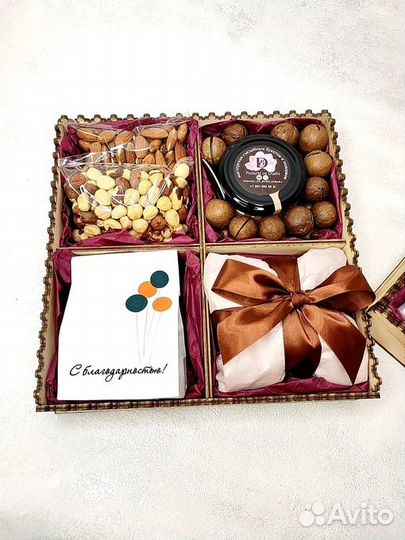 Мужской подарочный бокс, съедобный подарок