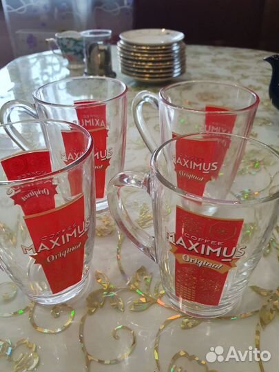 Бокалы кружки для чая