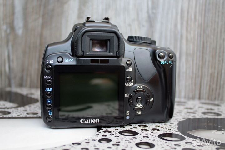 Зеркальный фотоаппарат Canon 400d состояние отл