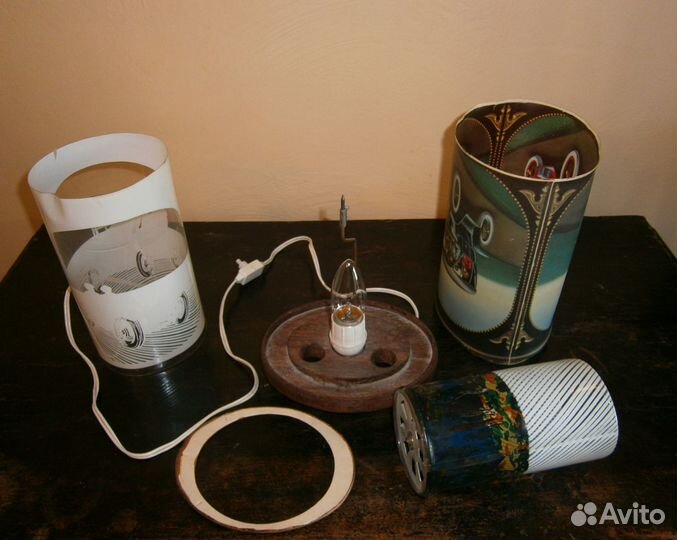 Старинный вращающийся светильник Econolite США